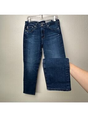 AG Adriano Goldschmied Prima Ankle Jeans Blue Cigarette Leg Sz 29